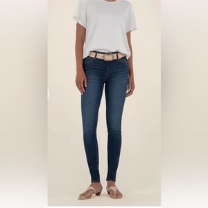 Kut from the Kloth MIA high rise skinny Dark Blue Skinny Jeans size 4